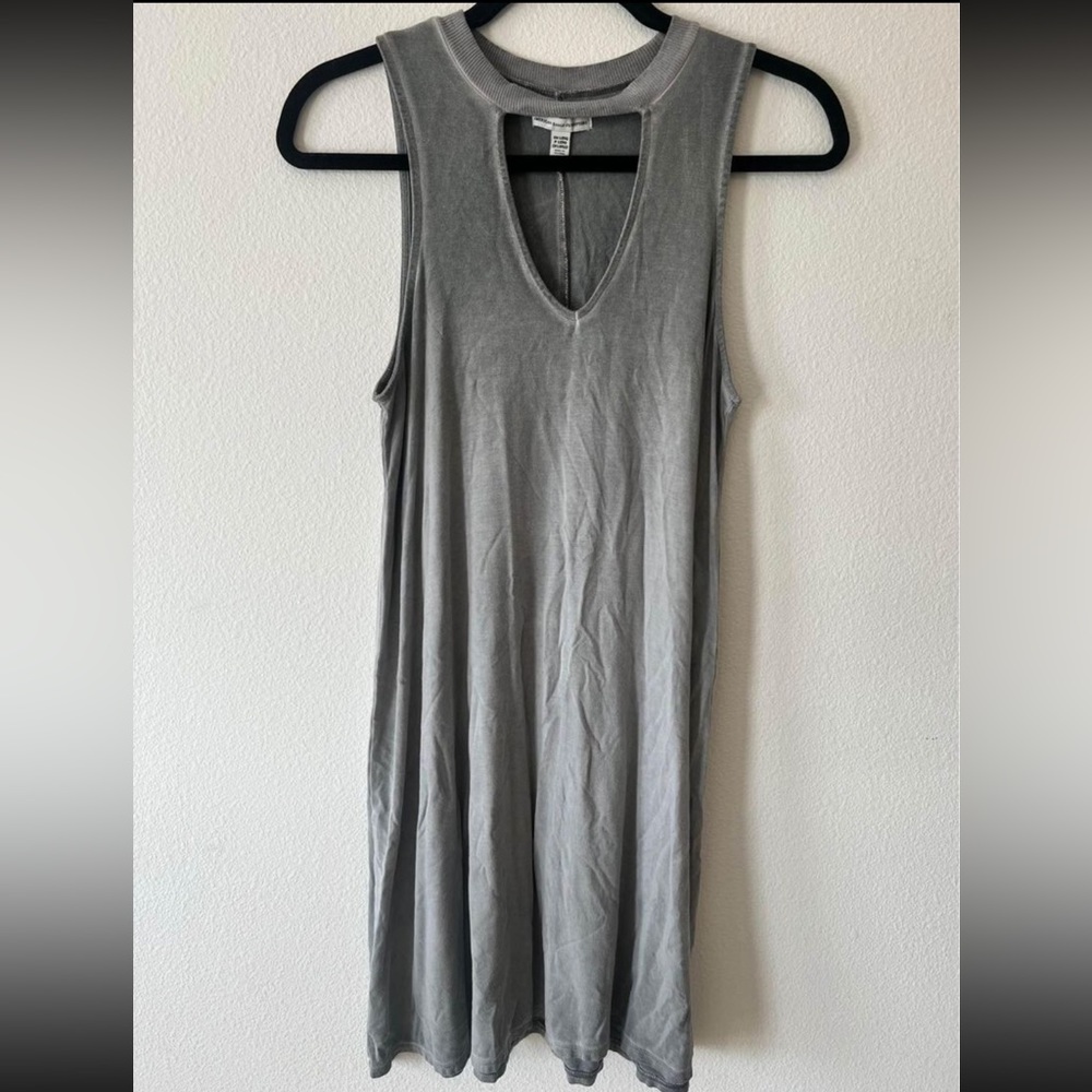 American Eagle Grey Tank Dress